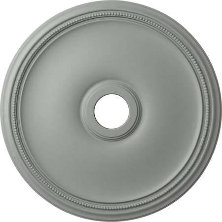 Ekena Millwork Theia Ceiling Medallion (Fits Canopies up to 6 3/4"), 24"OD x 3 5/8"ID x 1 3/4"P, Primed White CM24TH